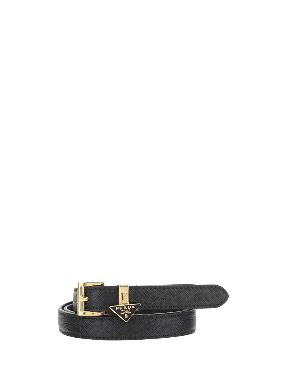 Saffiano belt - Black