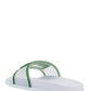 Baguette Slides - White / Green.