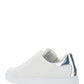 Gancini Sneaker - White / Silver