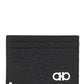 Gancini Card Holder With Pull-Out ID Window - Black