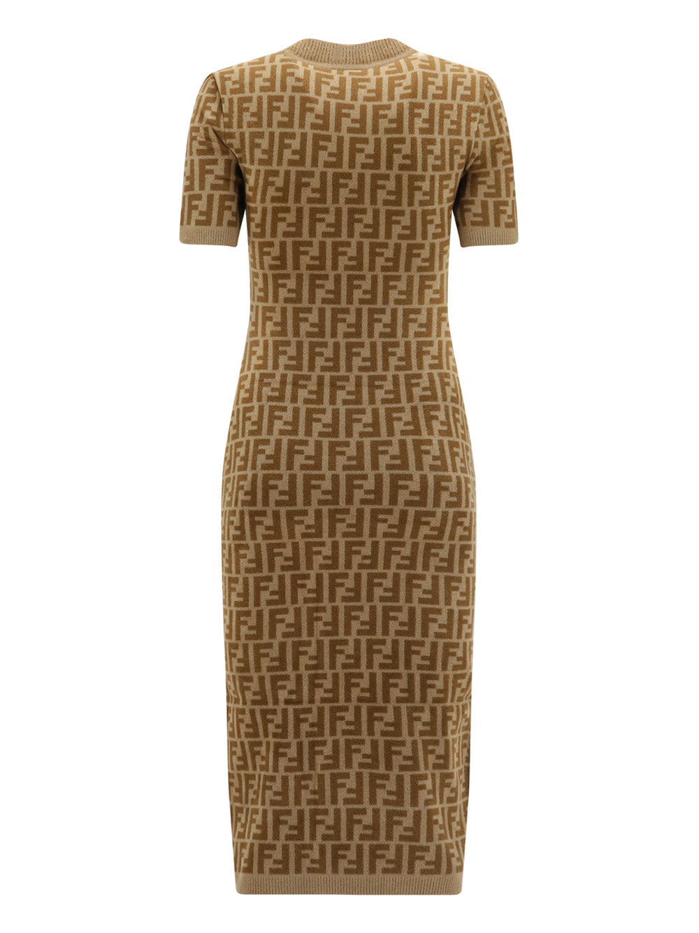 FF Velvet Dress - Camel