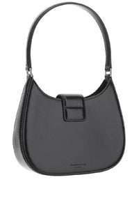 W Legacy Small Hobo In Leather - Black