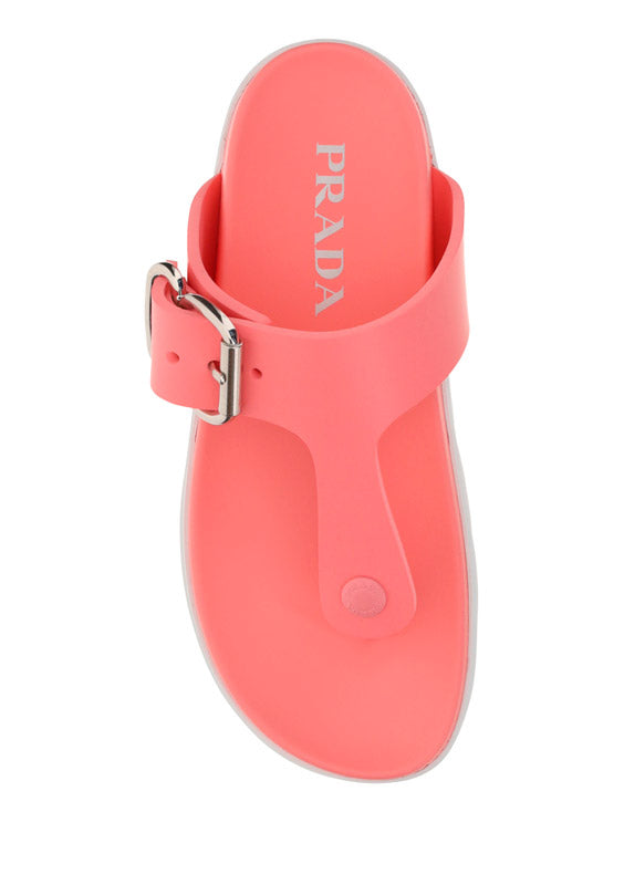 Thong Buckle Sandal - Pink