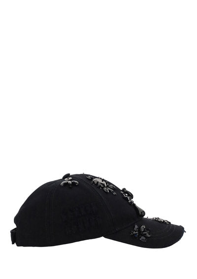 Embellished Cap - Black