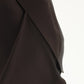 Double Satin Miniskirt - Cocoa Brown