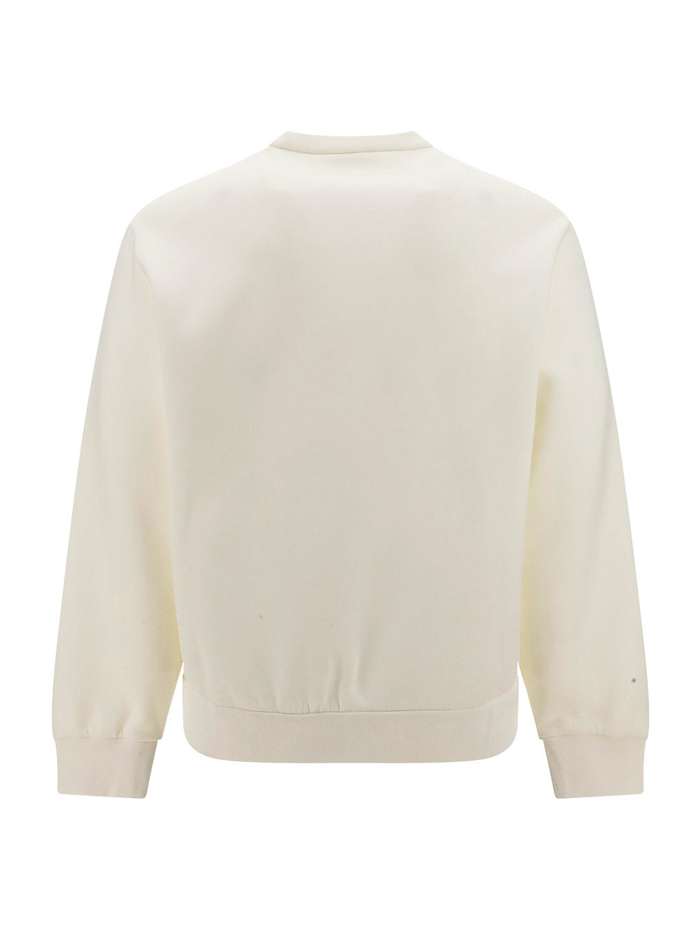 Embossed Logo Sweatshirt - White