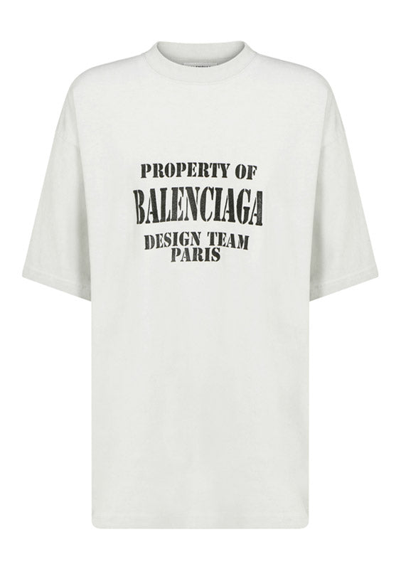 Property of Balenciaga T-Shirt - Off White