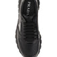 Prax 01 Sneakers in Nylon & Leather - Black