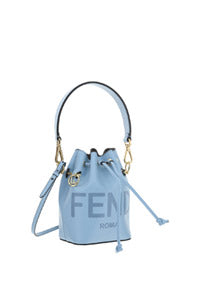 Mon Tresor Leather Mini Bag - Blue