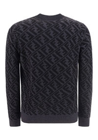 FF Wool Jumper - Black