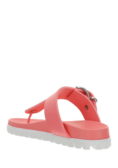 Thong Buckle Sandal - Pink