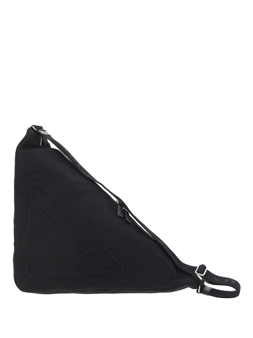 Triangle Shoulder Bag - Black.