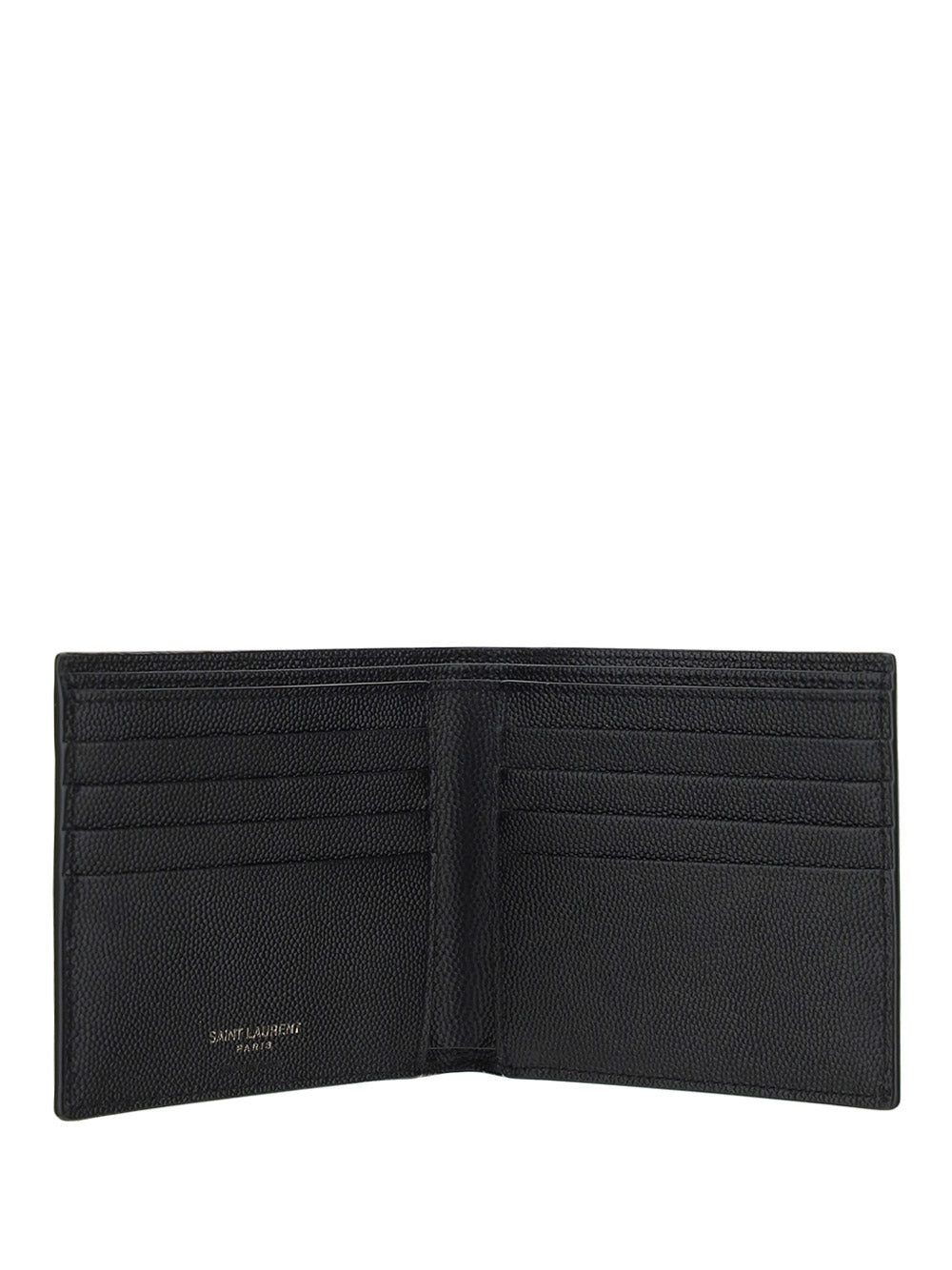 SAINT LAURENT PARIS East/West wallet in grain de poudre embossed leather, Saint  Laurent