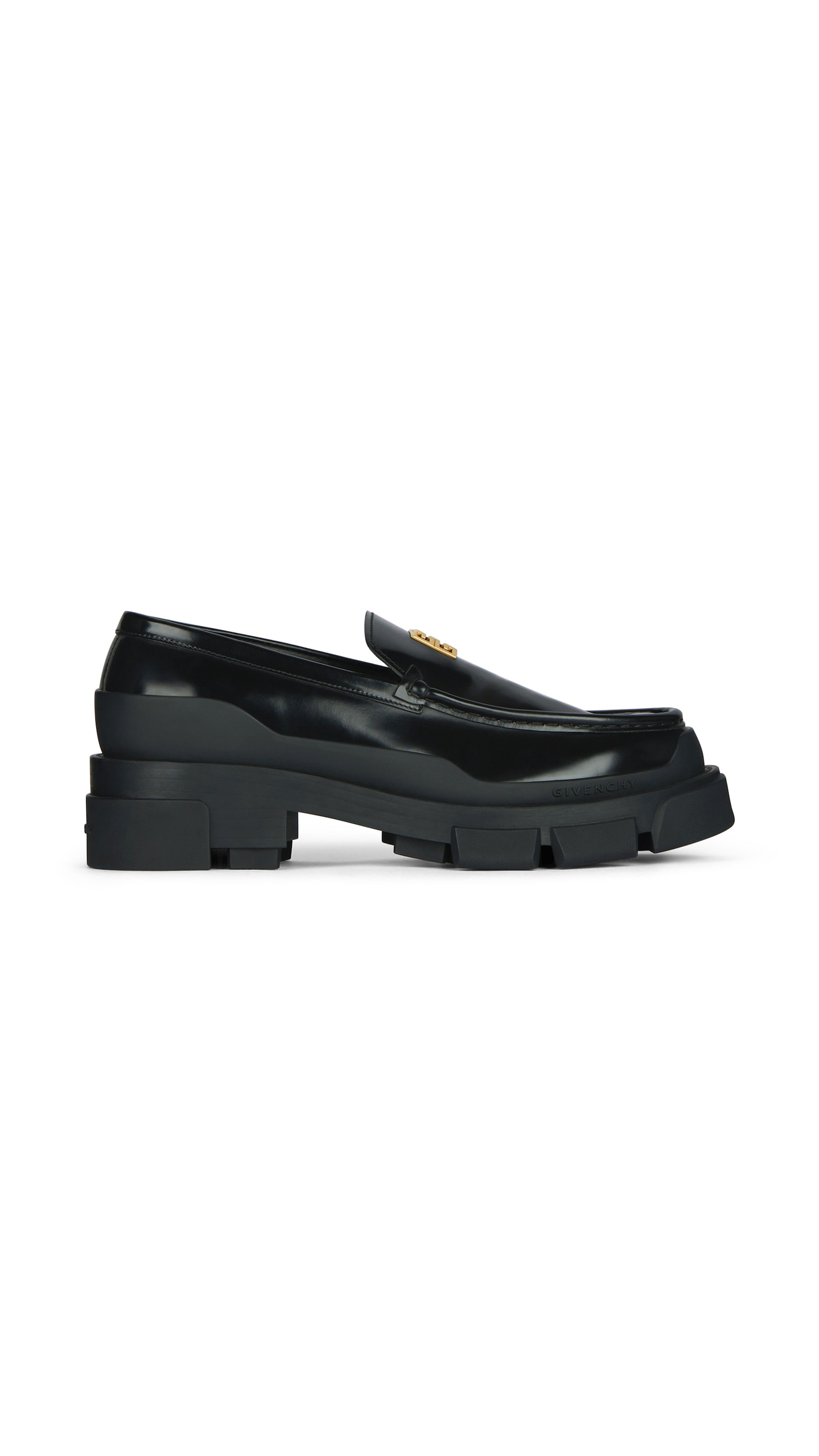 Terra Loafer in Brushed Leather - Black