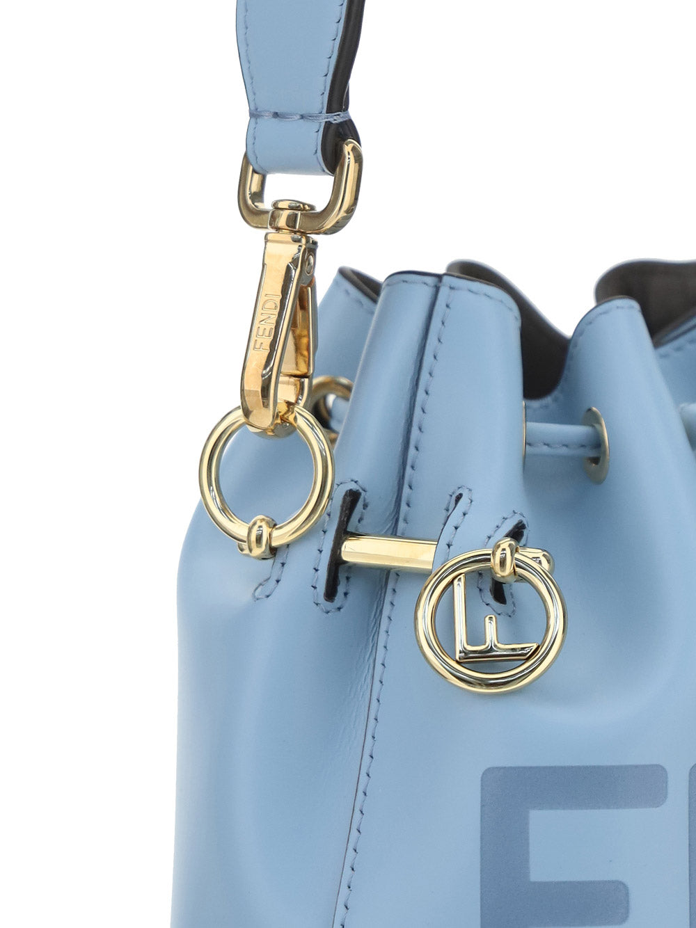 Mon Tresor Leather Mini Bag - Blue