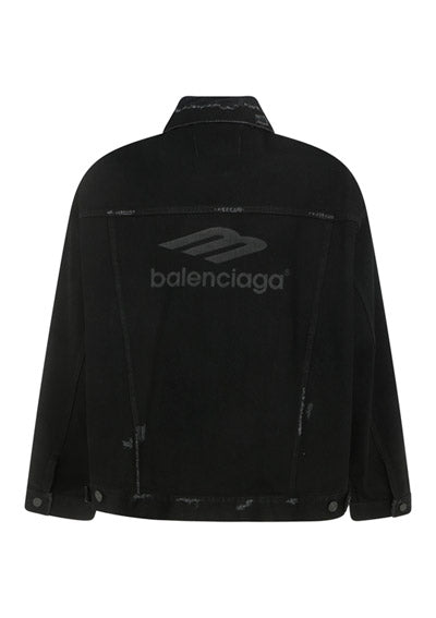 3B Sports Icon Large Fit Jacket - Black