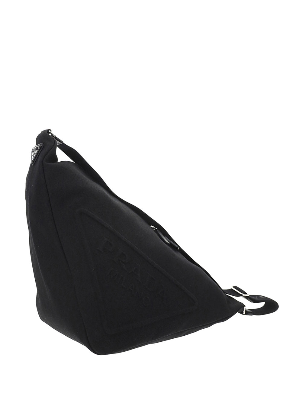 Triangle Shoulder Bag - Black.
