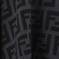 FF Logo Poncho - Black