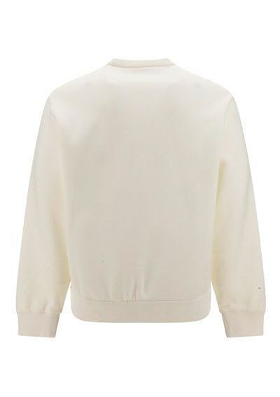 Embossed Logo Sweatshirt - White