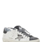 Super-Star Sneakers In Leather and Suede - White / Grey