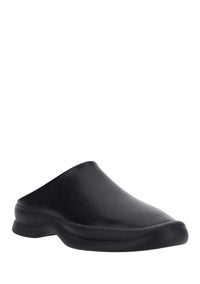 Town Clog In Leather - Black