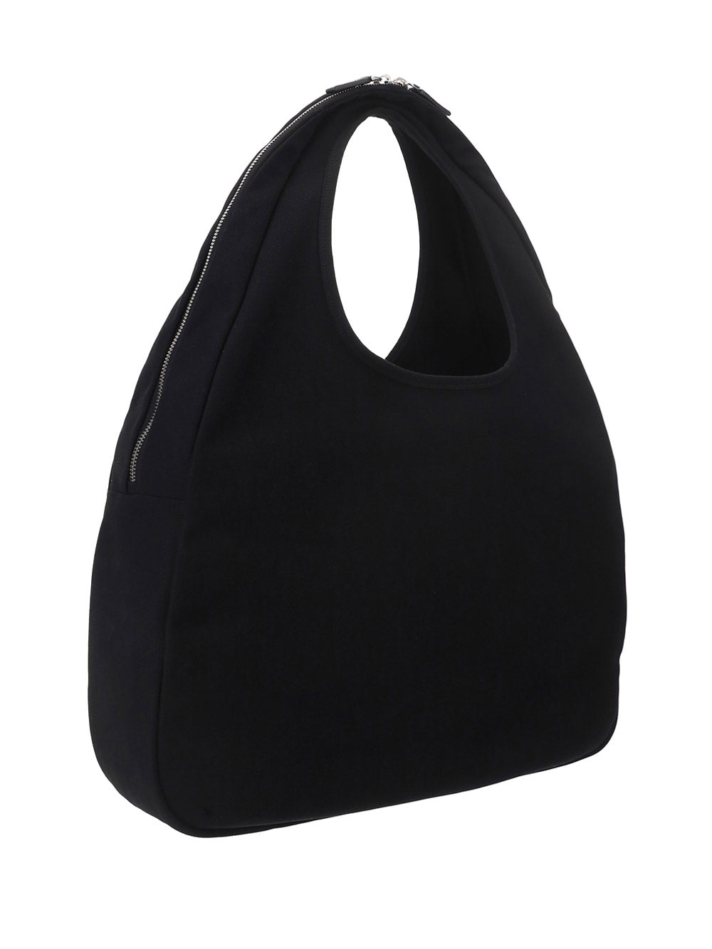 Canvas Hobo Bag - Black