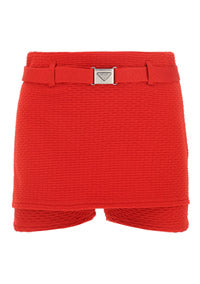 Jacquard Shorts - Red