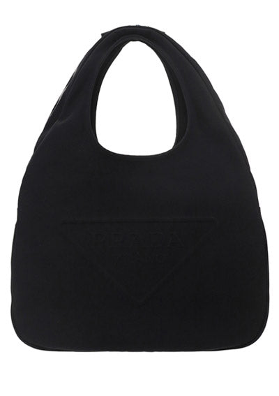 Canvas Hobo Bag - Black