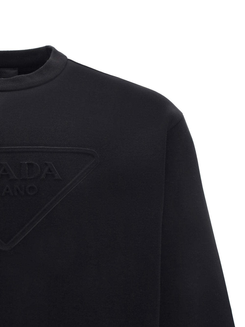 Embossed Logo Sweatshirt - Black