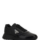 Prax 01 Sneakers in Nylon & Leather - Black