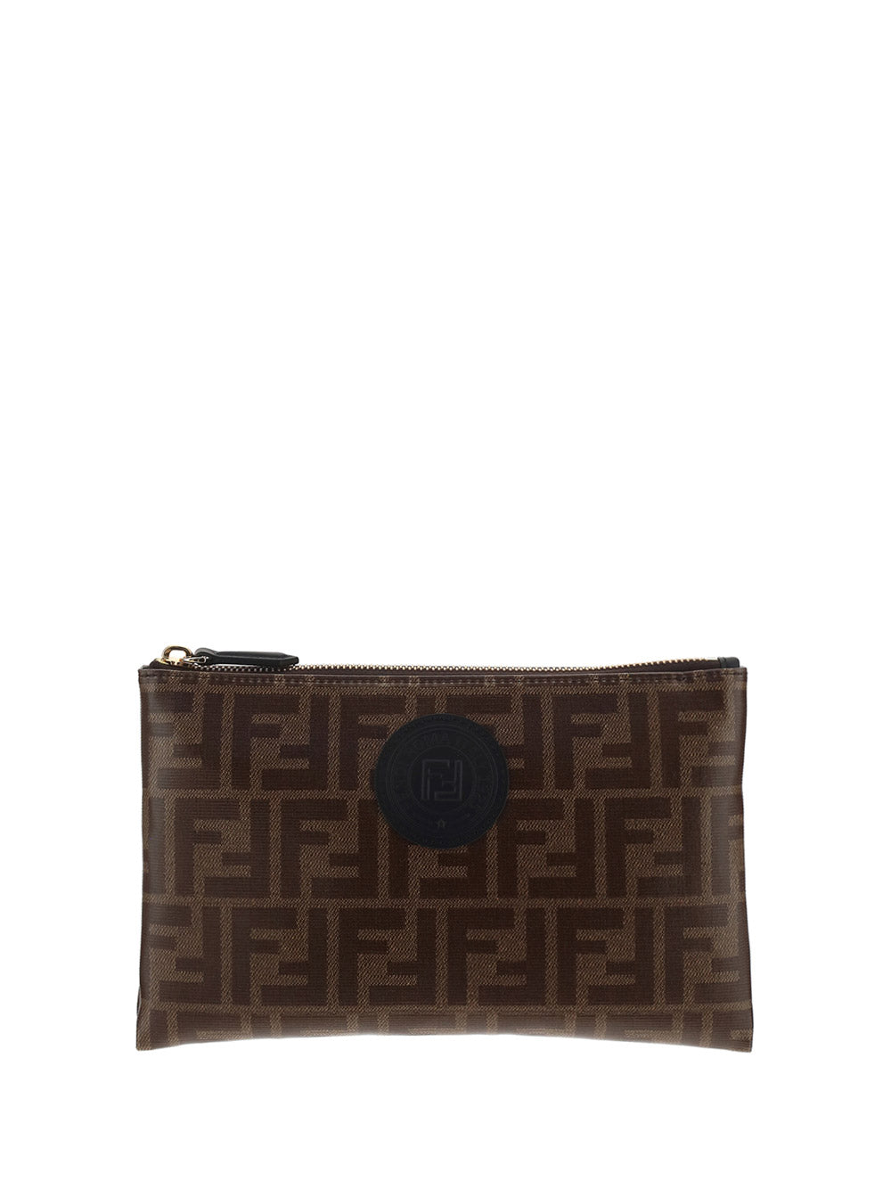 Small Flat Pouch - Brown