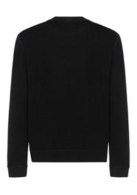 Logo-Print Cotton-Blend Terry Sweatshirt - Black