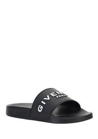 Women's Paris Flat Sandals - Black