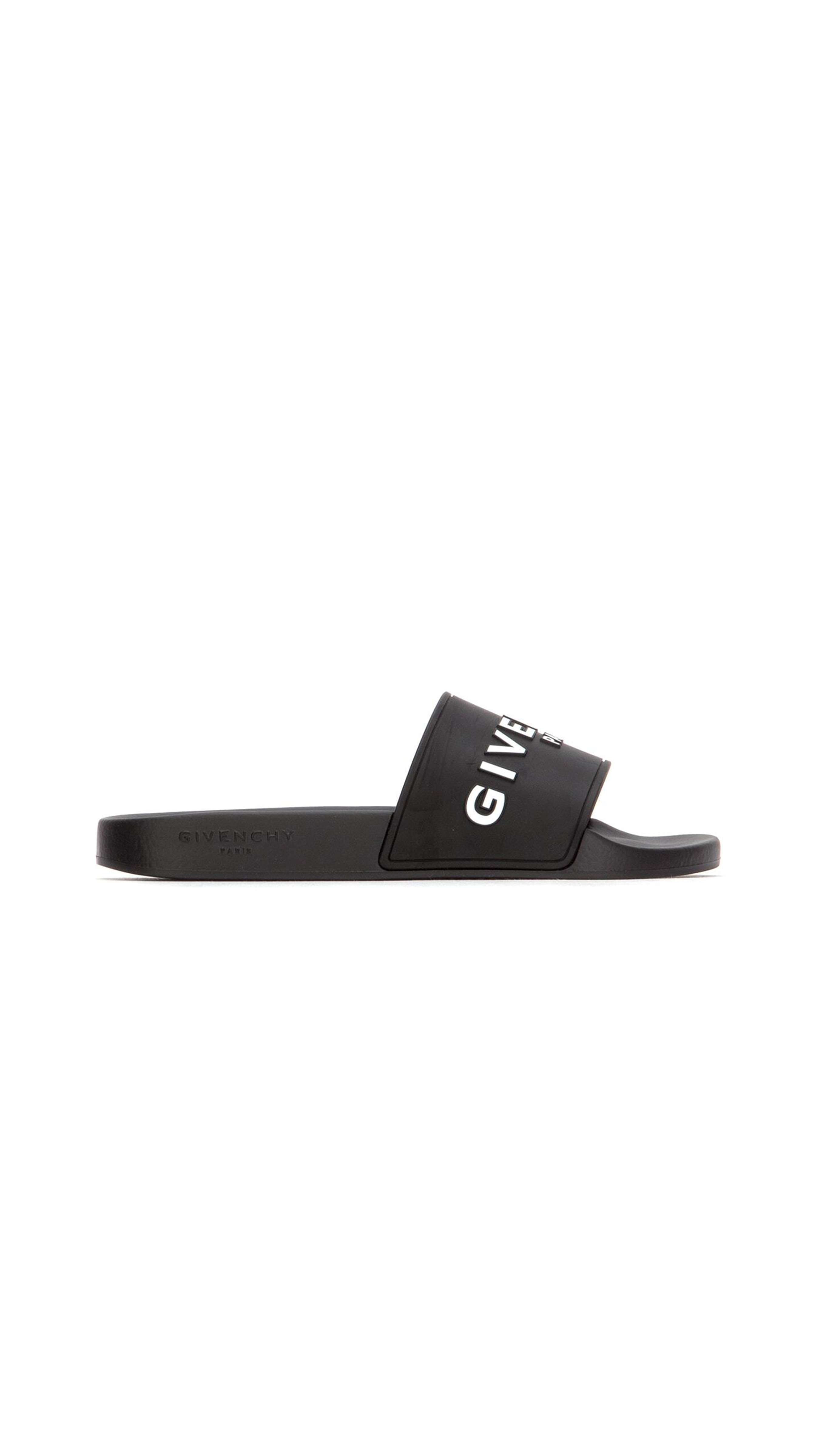 Women's Paris Flat Sandals - Black