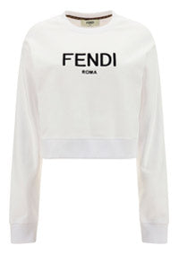 Logo Jersey Sweatshirt - White