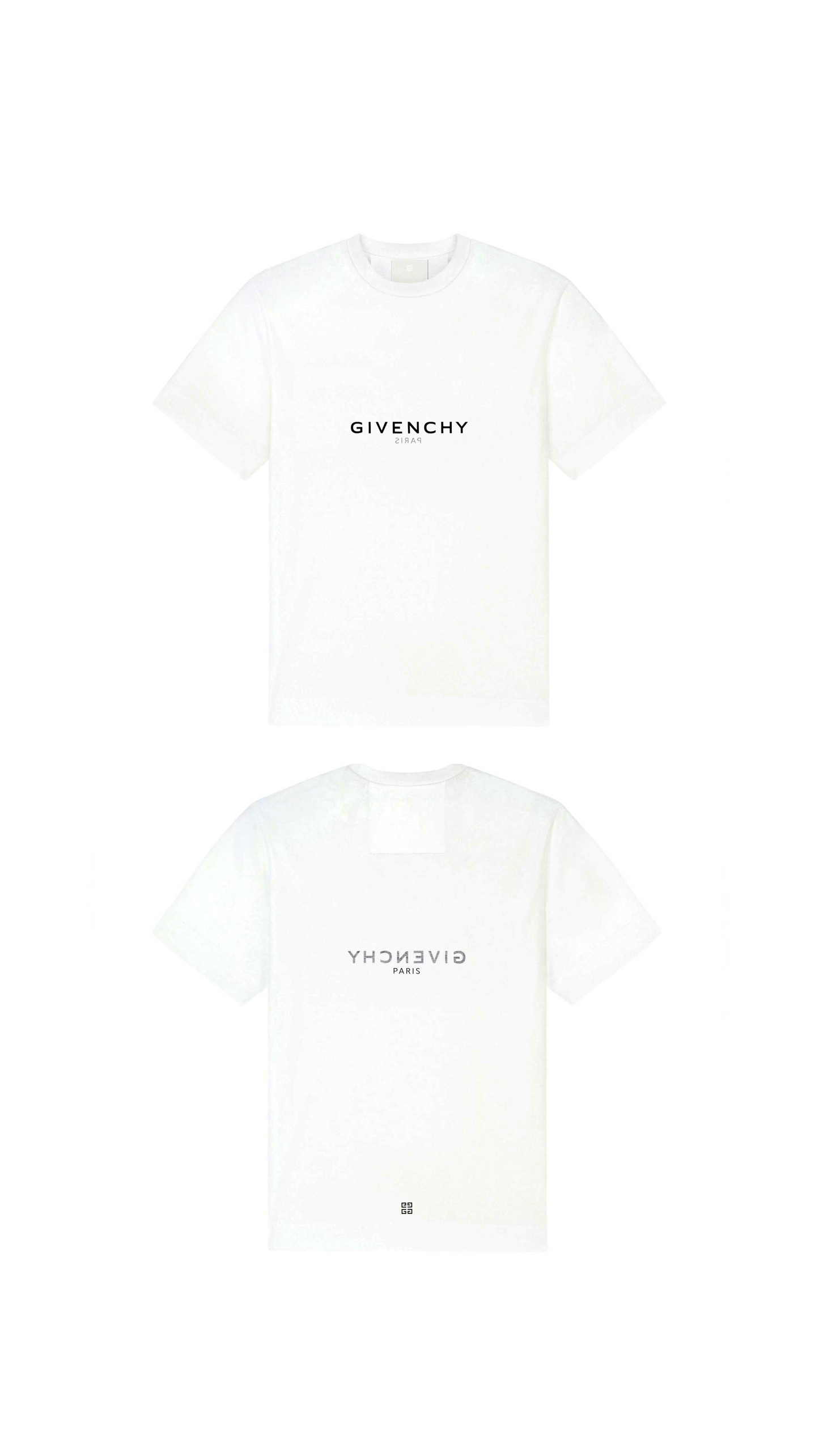 Reverse Oversized T-shirt - White
