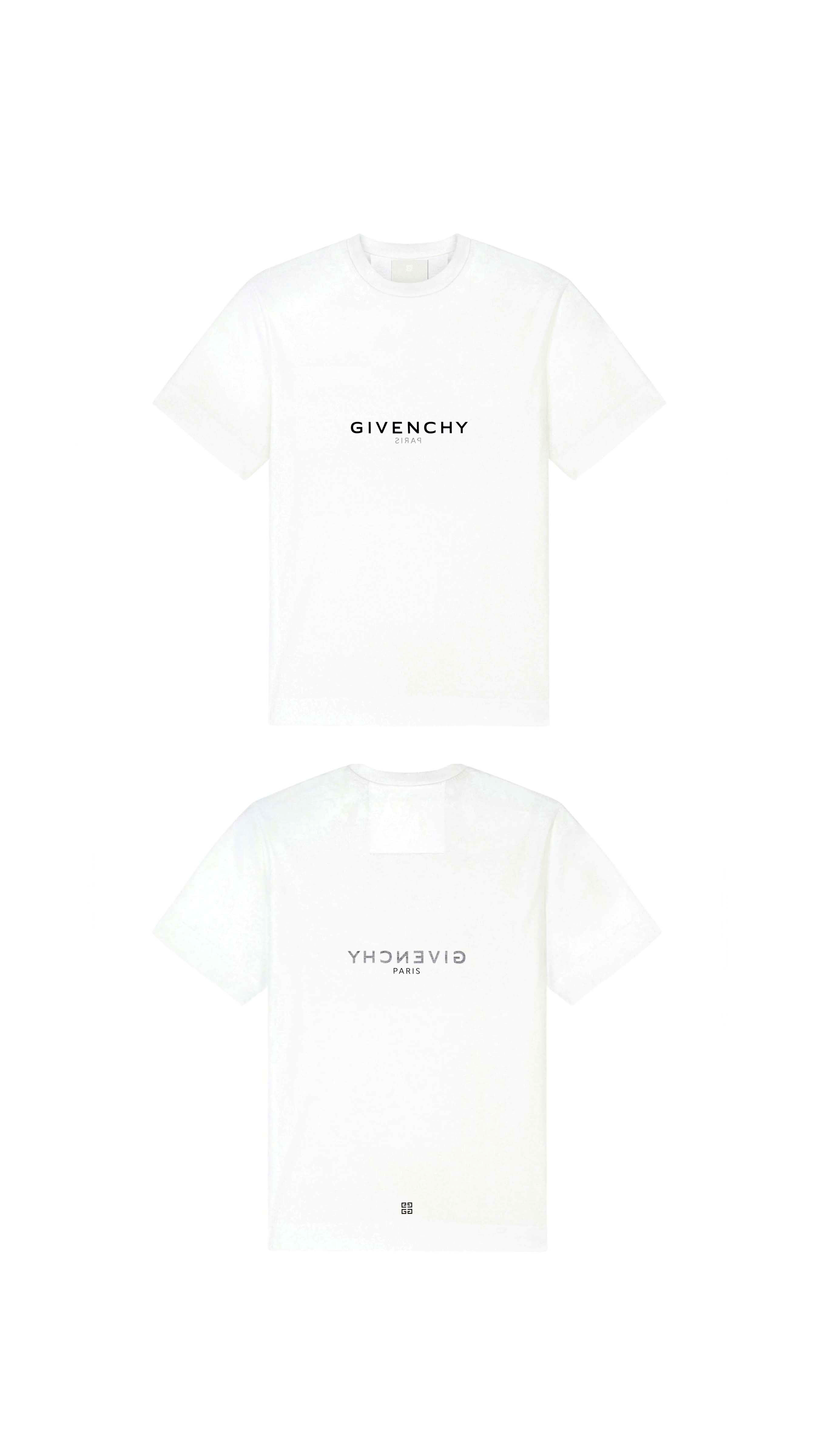 Reverse Oversized T-shirt - White