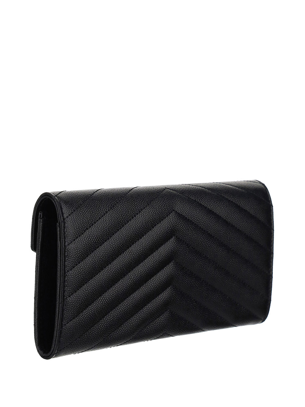 Monogram large flap wallet in clearance grain de poudre embossed leather