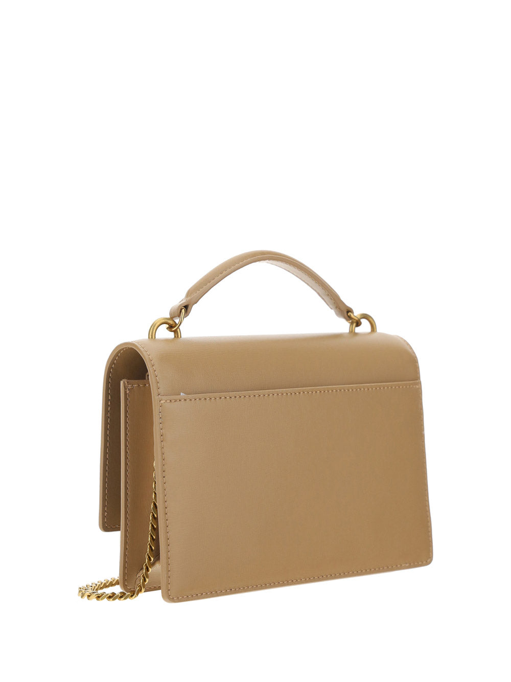 Sunset Chain Bag In Smooth Leather - Nude
