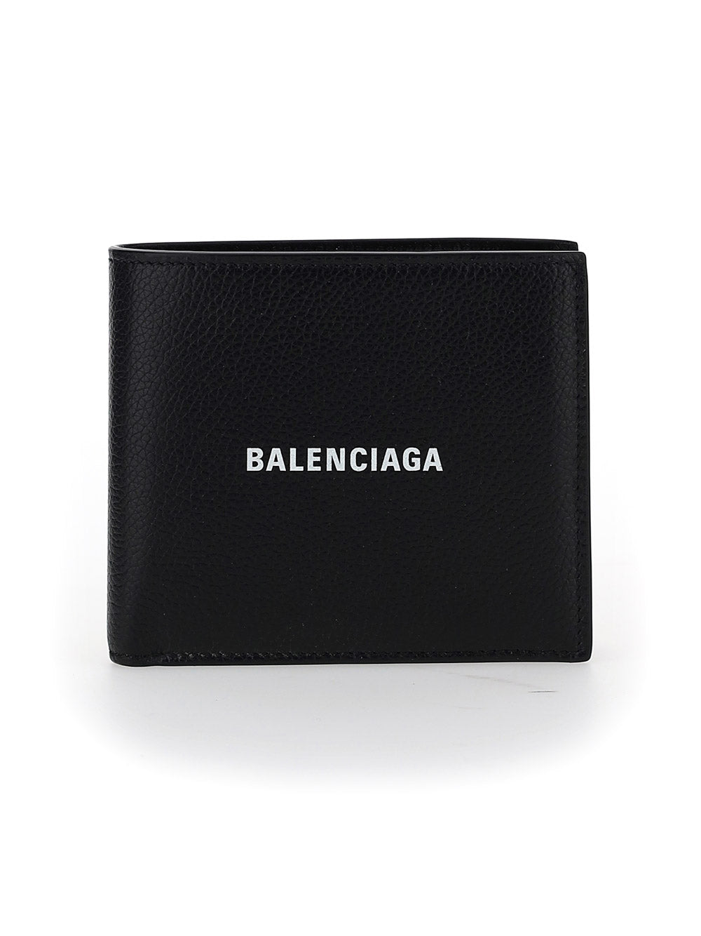 Cash Square Folded Coin Wallet - Black