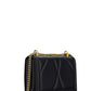 Medium Devotion Side Bag In Matelassé Nappa Leather - Black