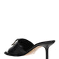 VLogo 80mm Sandals - Black