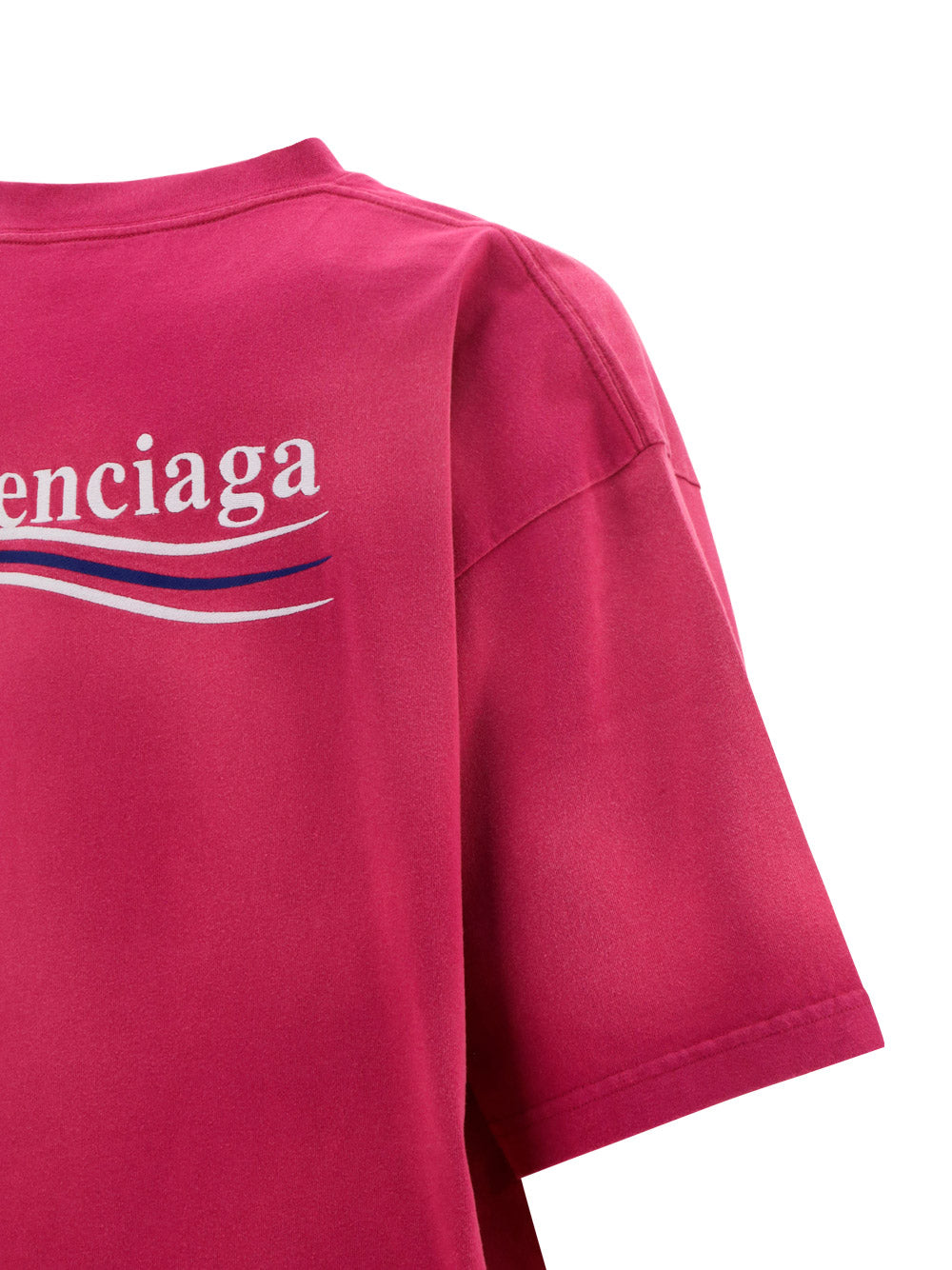 Political Campaign Large Fit T-Shirt - Pink.