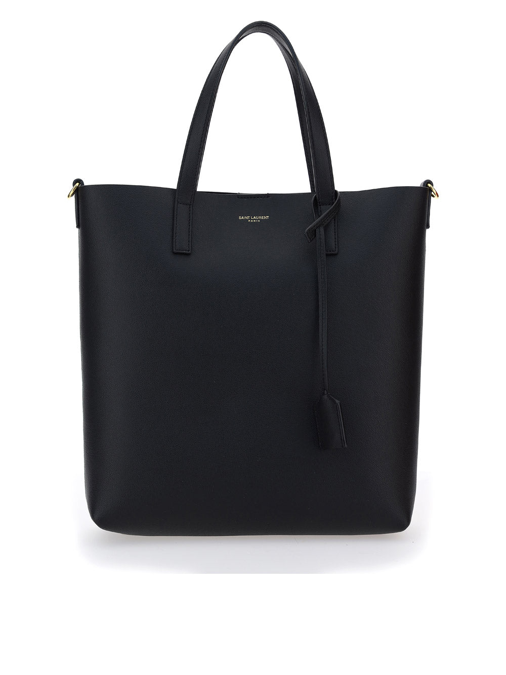 Shopping Bag Saint Laurent Toy In Supple Leather Black Amuze