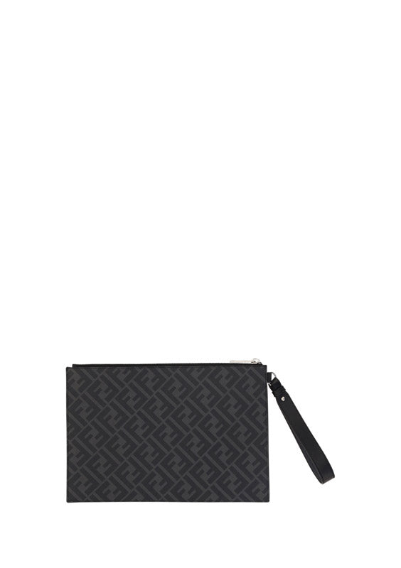 Flat Pouch - Black/Grey