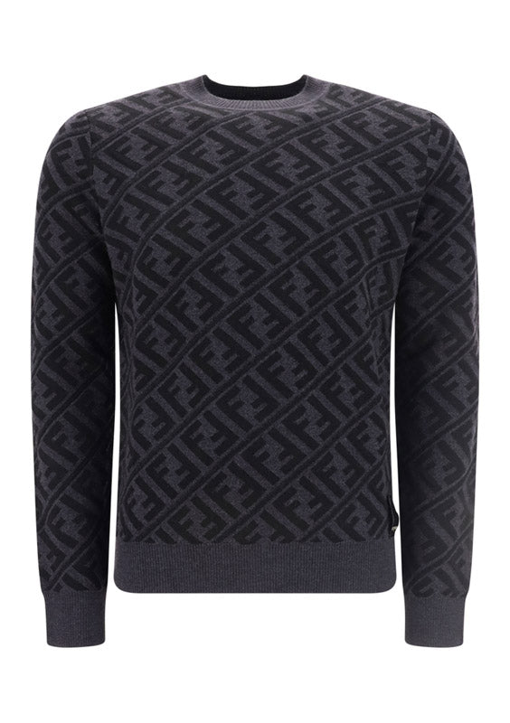 FF Wool Jumper - Black