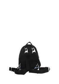 Mini Canvas Kampus Tiger Backpack - Black