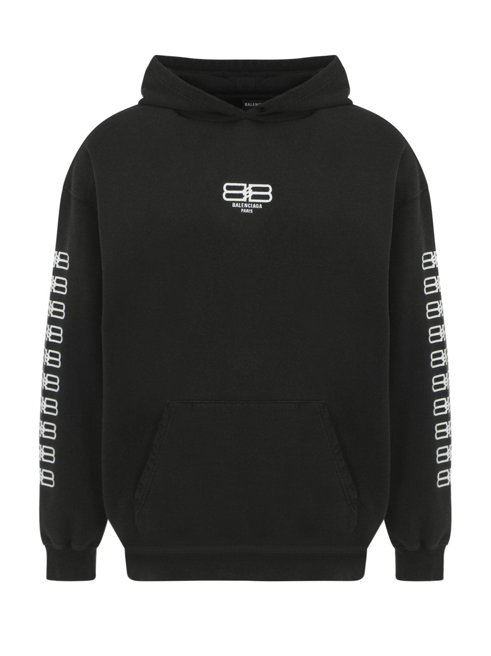 BB Paris Icon Hoodie Medium Fit - Black