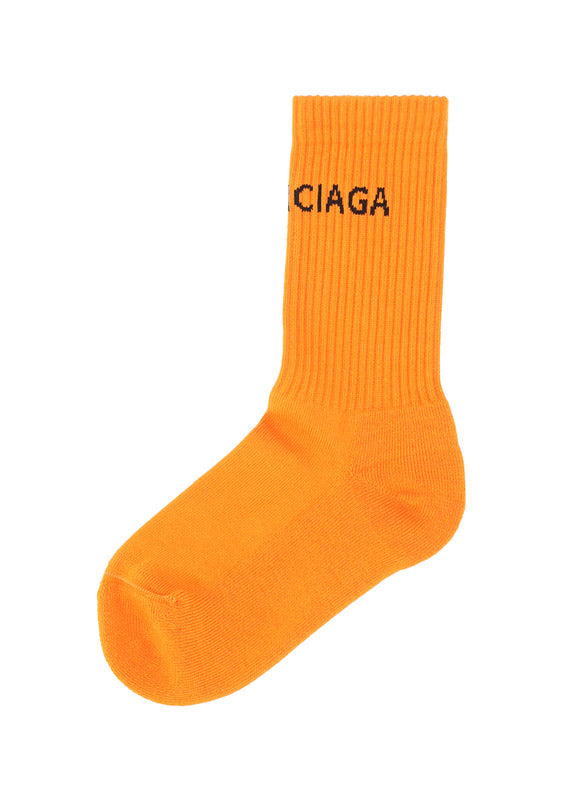 Balenciaga Tennis Socks - Orange