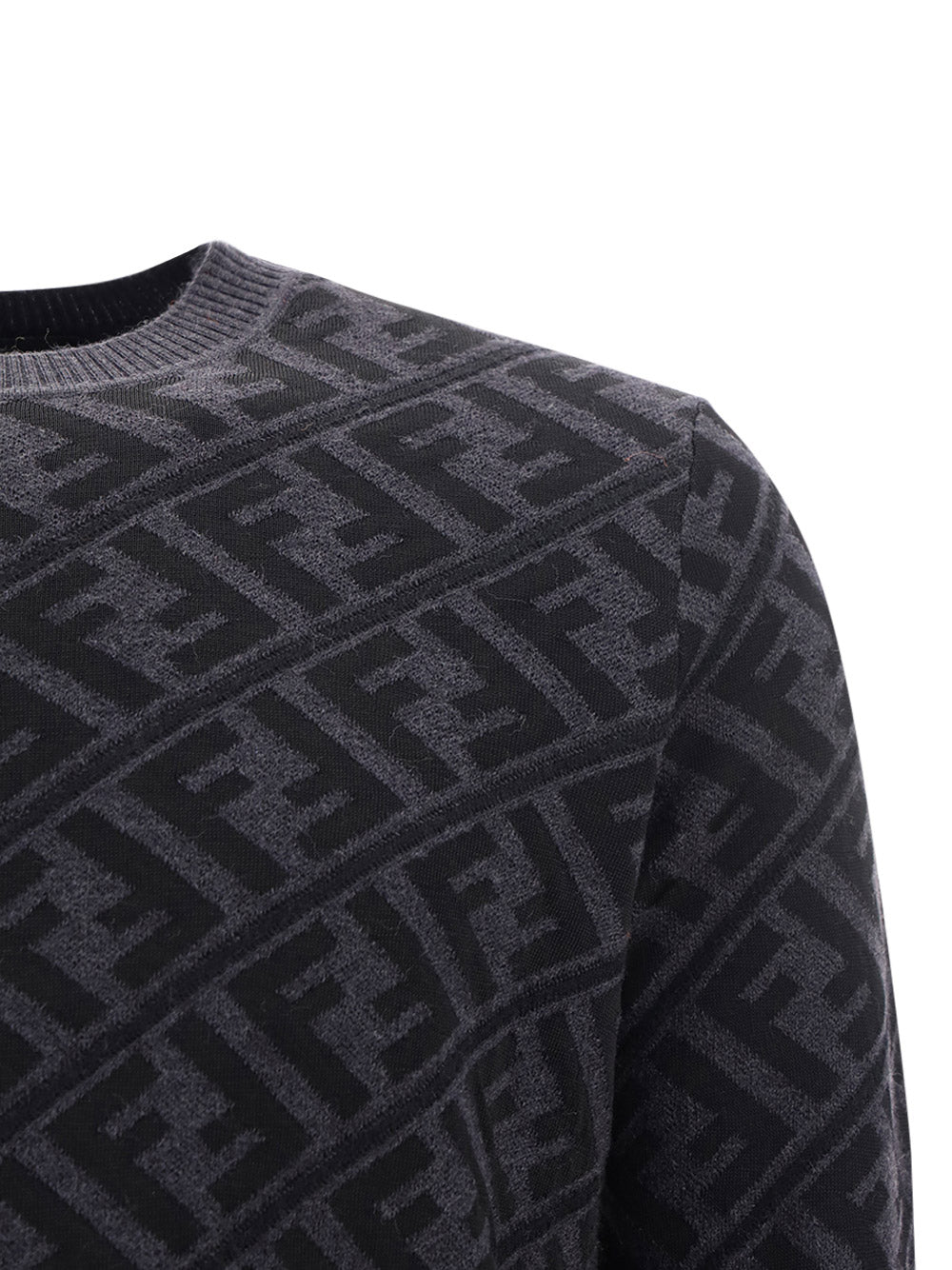 FF Wool Jumper - Black